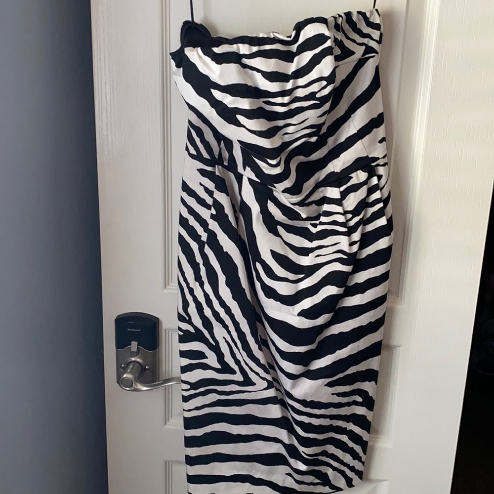 Express strapless dress